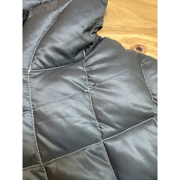 Columbia Titanium Down Jacket Womens Size Large 700 Black Omni-Heat Puffer READ - Picture 8 of 9